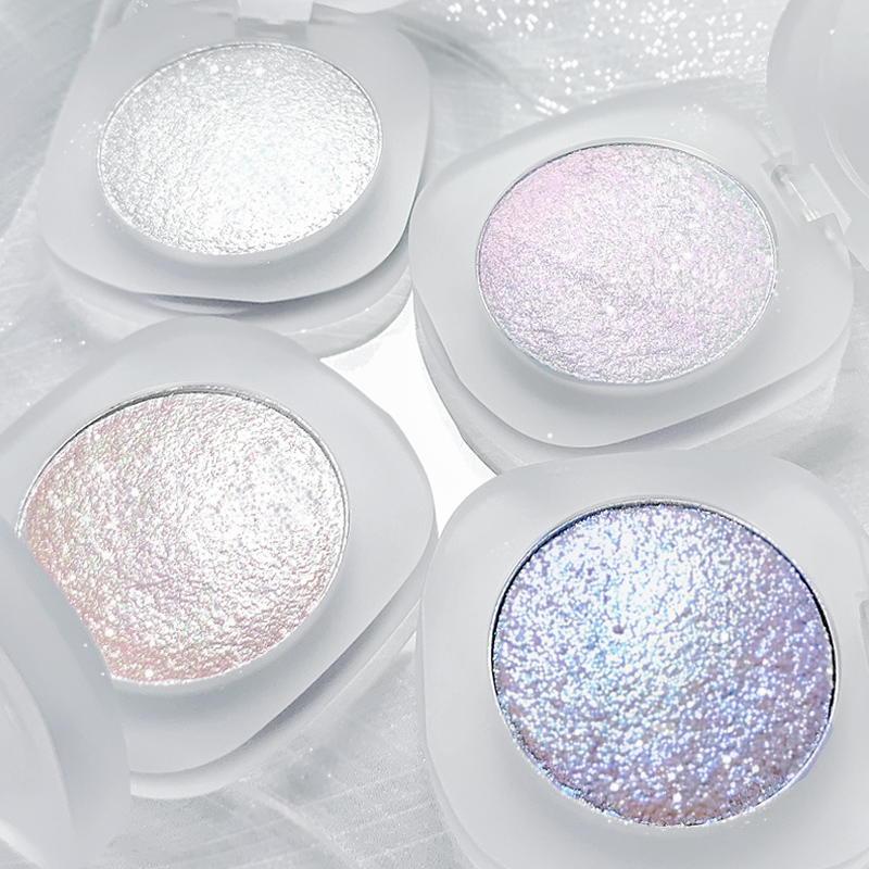 Bandeja De Curativo De Alto Brilho Pó Puré De Batata Diamante Maquiagem Nua Graduamente Ilumina O flash Fino