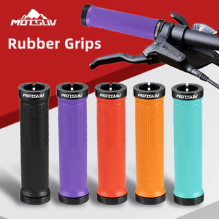 Motsuv apertos de bicicleta mtb apertos de guiador de bicicleta antiderrapante bloqueio bilateral ciclismo bmx lidar com apertos de guiador de bicicletas