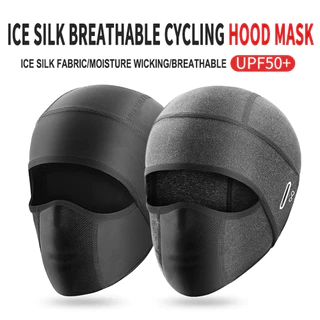 Máscara Facial Completa Para O Exterior MTB Esportes Ao Ar Livre Cobertura De Balaclava Seda Ciclismo De Motocicleta Acessórios Bicicleta