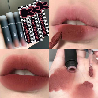 Batom De Lama Macaron Reverso Labial Matte Misty Velvet Brightening Lip Gloss Estudante Acessível