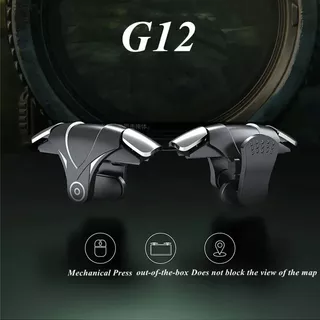 G12 Jogo De Gatilho De Para Telefone Celular PUBG Joysticks Gamepad Shooting ABS Aim Botão Chave L1 R1 Controlador IOS Android