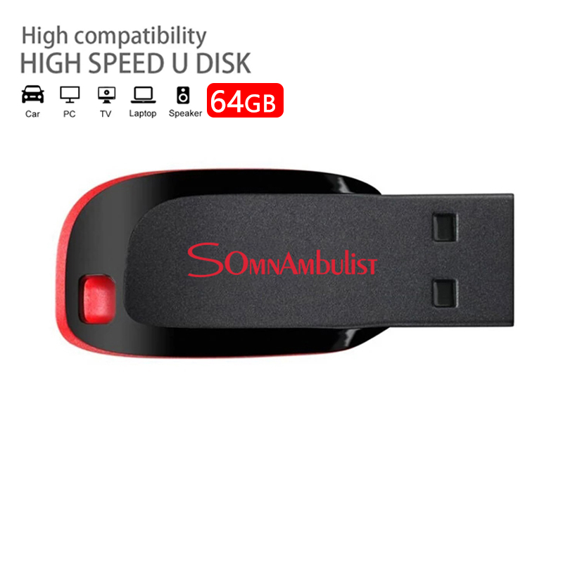 SomnAmbulist flash drive original , pen USB 2.0 , Adequado Para ...