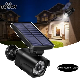 Luz Solar De Segurança Para Exterior Câmera Dummy Sem Fio Monitor PIR Lâmpada De Jardim Com Sensor LED