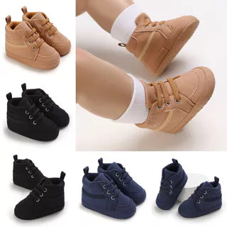 Primavera E Outono Novos Sapatos Esportivos Casuais De Lona Alta Para Meninos Meninas De Passeio De Sola Macia Bebês