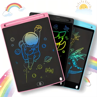 Placa De Escrita LCD Inteligente , Eletrônica De Doodle De Graffiti Com Recursos De Desenho Material Escolar Estético