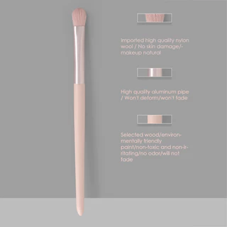 Escova de Maquiagem Rosa Simples Escova de Maquiagem Eyeshadow High Gloss Escova de Alto Brilho Fábrica de Escovas de Contorno de Alta Qualidade Venda Direta FINDCOLOR