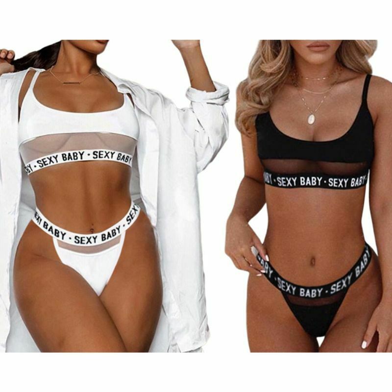 Fato Lingerie Sexy Européia Americana Lingerie Sexy Sexy Carta Oca Três pontos Lingerie Feminina Split