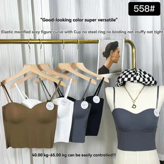 O Colete Camisola De Seda Gelada Pode Ser Usado Como Camada Interna Ou Externa , Com top Curto Por Baixo