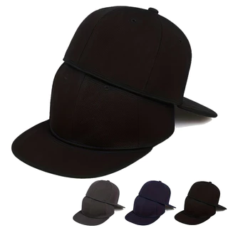 Unisex Solid Color Sealing Rear Baseball Hat Chapéu De Cor Sólida Hip Hop Flat 4 Estações Viagens Ao Ar Livre Para Mulheres Homens