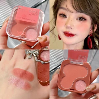 Paleta De Sombras E Blush MGL Silky Smooth Renderização De Alta Cor , Versátil Para Múltiplas Necessidades De , Adequada