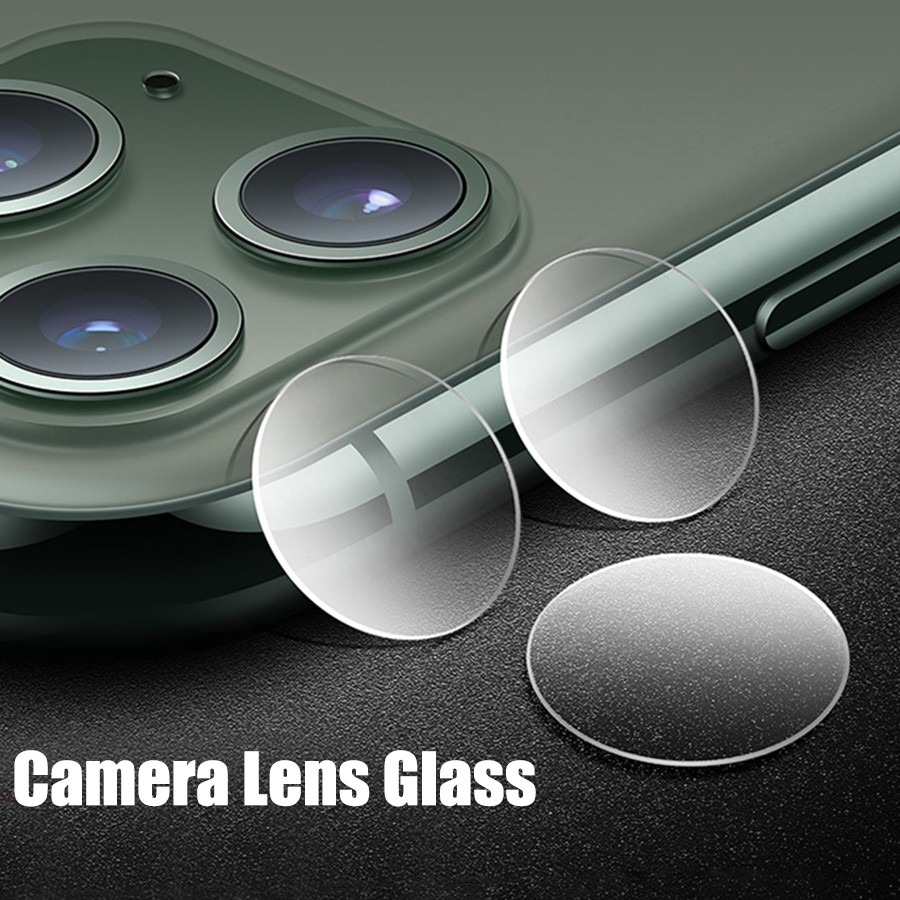 [3 unidades] Para 7 8 Se X Xs Xr 11 12 13 14 15 Plus Pro Max Lente da câmera traseira Filme protetor de vidro temperado