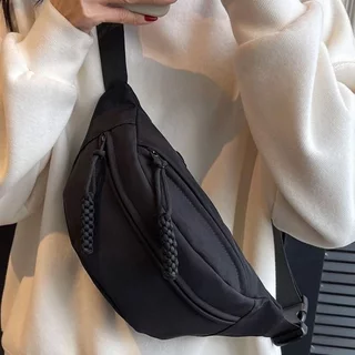 Saco De Lona Leve Para O Novo Ombro Minimalista Feminino Esportivo De Peito casual De Corpo Cruzado