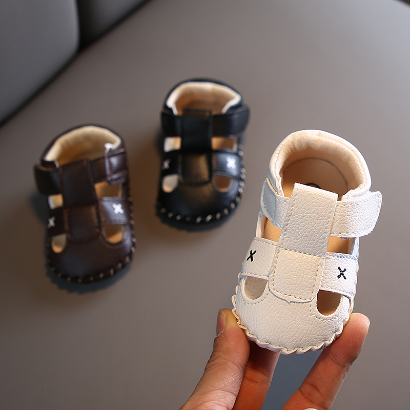 Sapatos de bebê edição de verão para meninos e meninas de 0 a 1 ano ...