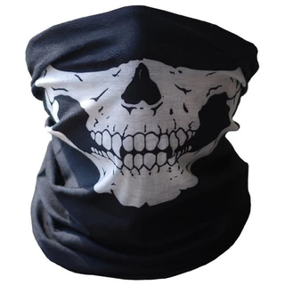 Máscara De Crânio Bandana Tubo Cachecol Esqueleto De Motos Fita De Cabeça Esqui Cobertura Facial Esportes Ao Ar Livre Gaiter