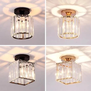 Candelabro De Cristal Simples Americano Personalidade Criativa Iluminação De Casa Quarto Sala De Estar Jantar