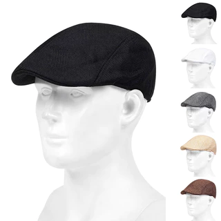 Unisex Solid Color Forward Hat Lazer Clássicos Cor Sólida Boina Primavera Verão Viagem Ao Ar Livre Para Mulheres Homens