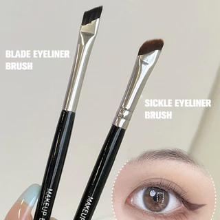 Escova De Maquiagem Gecomo , Olhos De Ângulo Ultra Fino Sombra , Delineador Precisão Soft Edge