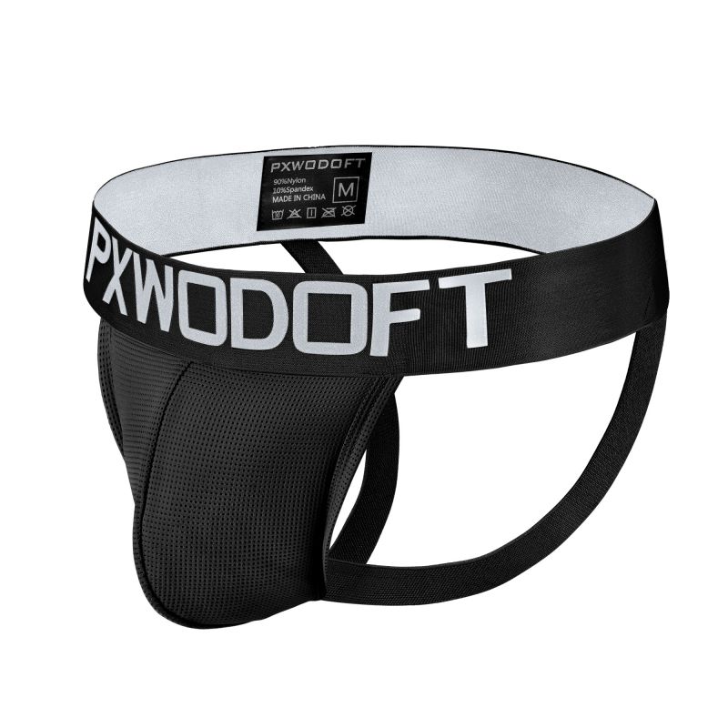 Homens Moda Sexy Sexy Sexy Cintura Baixa Cor Sólida Fio Dental Esportivo Oco Respirável, Moda Nylon Malha Inferior Corpo Celebridade de Secagem Rápida Sob