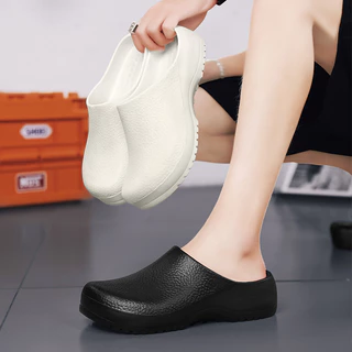 Sapatos Masculinos Chinelos Sandálias Femininos Chef Impermeável Antiderrapante Tamanho 36-45