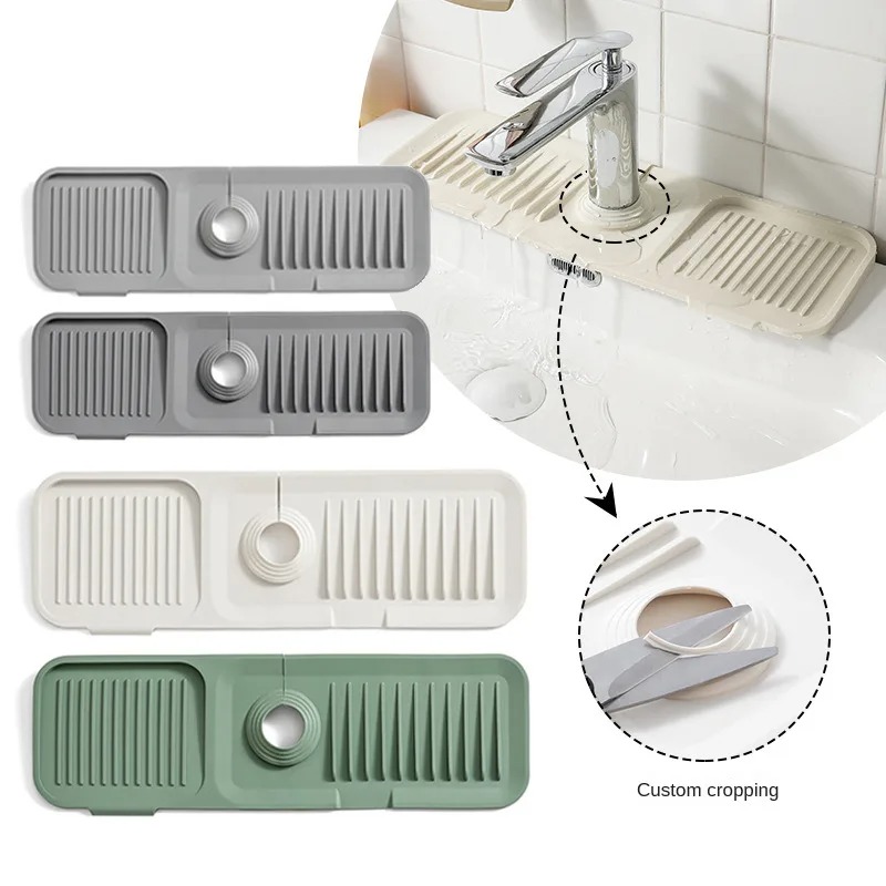 Torneira Absorvente De Silicone Para Cozinha Bancada Protetora De Gadgets