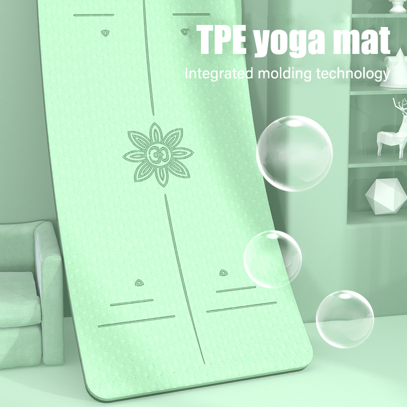 Tapete de Yoga One Piece Yoga Fitness Mat Mat Mat Mat Mat Mat de Yoga Esportiva de Yoga Esportiva