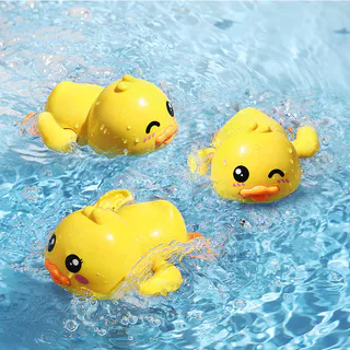 XZWJ02 Brinquedo De Banho De Pato Fofo ABS Água Plástico