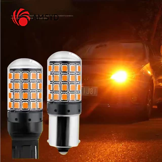 1PCS 1156 BA15S BA15S P21W BAU15S PY21W 7440 W21W P21/5W 1157 BAY15D 7443 3157 Lâmpadas LED 54smd CanBus Lâmpada De Sinalização De Inversão De Marcha