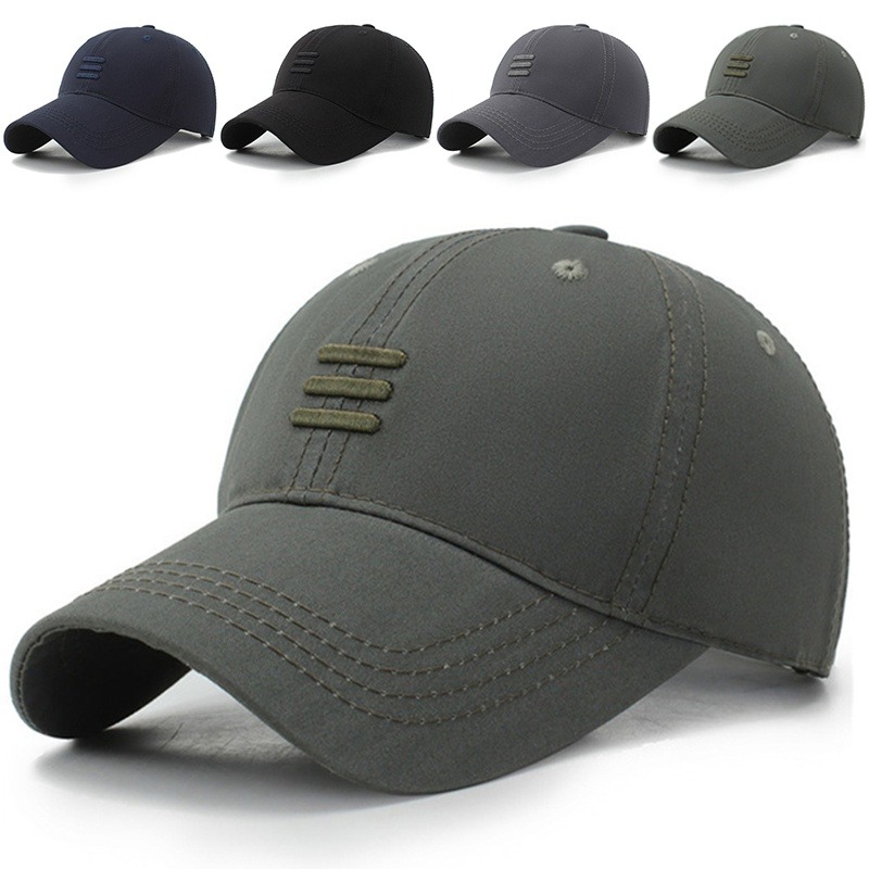 Bordado Simples Unisexo Chapéu De Baseball Casual Ajustável Caminhão 4 Estações Viagens Ao Ar Livre Para Mulheres Homens
