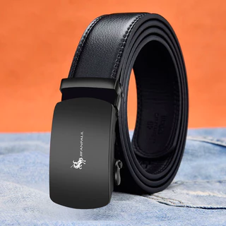Novos Homens Moda Fivela Automática Fivela de Liga Fivela de Fivela de Couro Jeans Masculino de Alta Qualidade Cinto PU Cinto Masculino de Alta Qualidade Cinto Simples Jovens