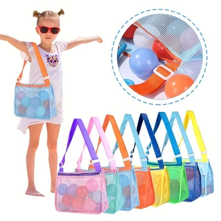 Saco de Praia para Crianças Saco de Praia Saco de Praia Saco de Praia Saco de Praia Saco Organizador de Coleção de Conchas para Crianças