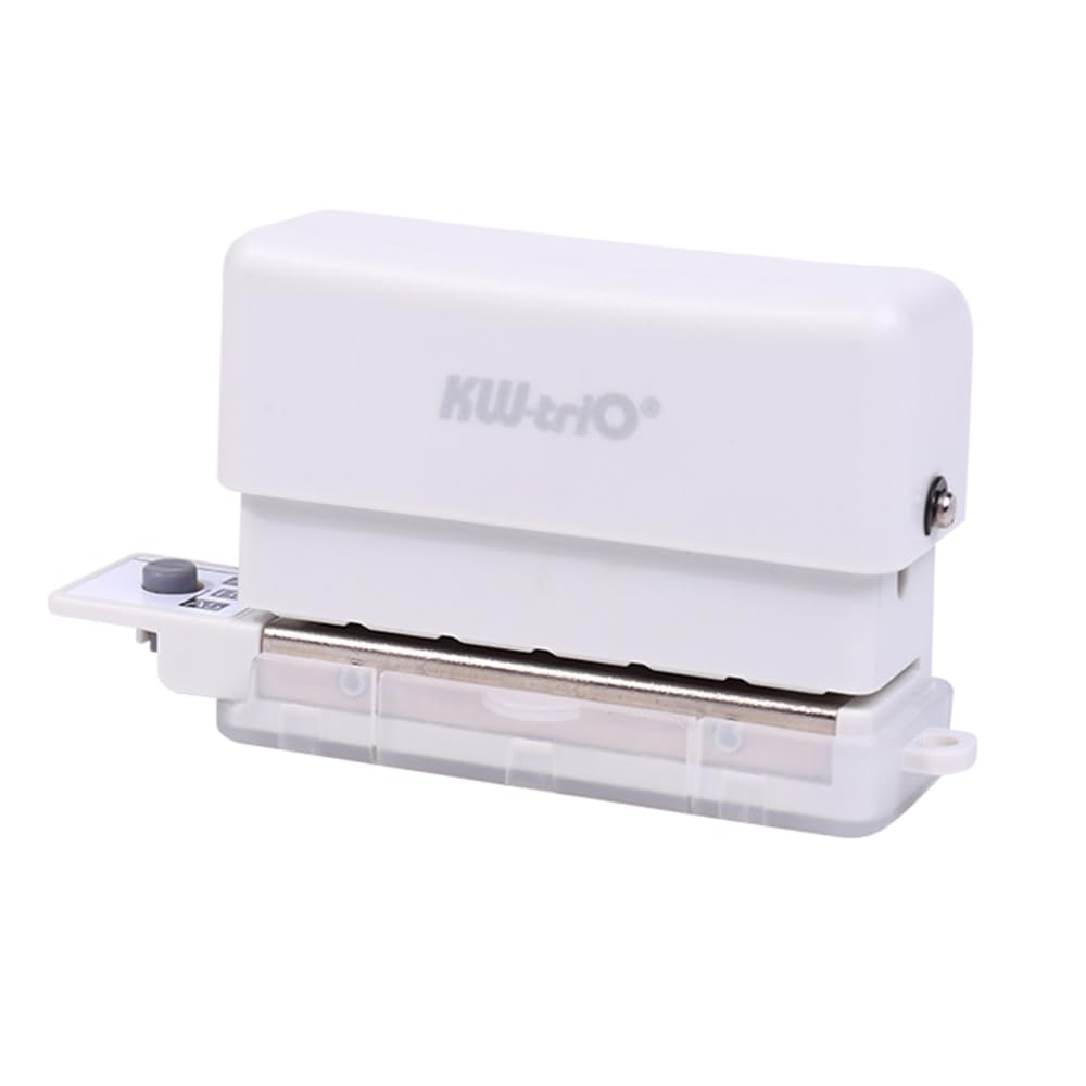 Punção de 1 peça, 6 furos de papel Punção de papel Mini Punção de suporte de múltiplos furos 20 /26 /30 Punção de 5,5mm Abertura Adequada para A4 A5 B5 Plano de agenda do caderno de anotações Calendário de Boas Festas DIY