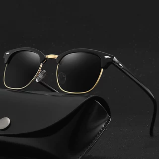 Moda óculos de sol Retro masculino Anti-ultravioleta na moda senhoras bege prego óculos de sol