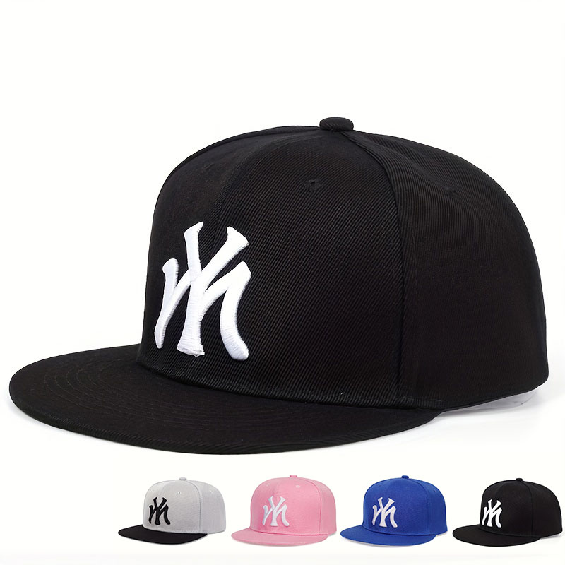 Carta Unisexo MY Bordado Caminhão Chapéu De Baseball Hip Hop Flat Primavera Outono Viagem Esportiva Ao Ar Livre Para Mulheres Homens