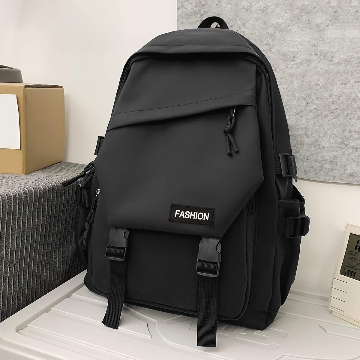 Mochila para homens Mochila Campus Mochila de viagem de curta distância Mochila simples para computadores