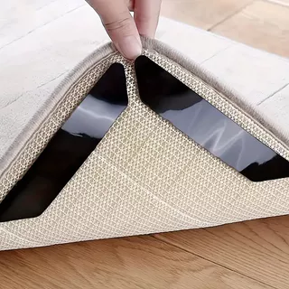 8/10pcs , Adesivo Para Tapete Antiderrapante Doméstico 0,98 " × 5,12 " Acessórios Banheiro