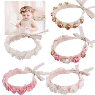  Quatro Estações Estilo Faixa de Cabelo Multicolor Rosa Branca Faixa de Cabelo Rosa Faixa de Cabelo Rosa Faixa de Cabelo Rosa Adequada para Aniversário Diário 1 Pacote