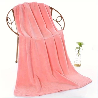1PC Toalhas De Praia Macias Absorventes Ducha De Banho Grande Roupa Para Casa Viagem Coral Toalha De Veludo