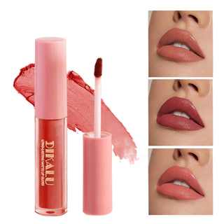 1 /pc Batom Brilho Labial Gloss Mate Antiaderente Rótulo Hidratante Óleo Labial Hidratante Batom Brilho Labial