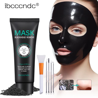 Conjunto de Máscara de Limpeza Profunda Conjunto de Máscaras de Limpeza Profunda Removedor de Poros Encolhíveis Removedor de Máscara Nasal Acne Peeling com Ferramenta