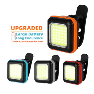 Upgrade Conjunto De Luzes De Bicicleta Tipo C Luz Frontal Recarregável De 150Lumen Com Traseira De 50Lumen IPX5 À Prova D'água De Cabeça Portátil De Advertência Noturna