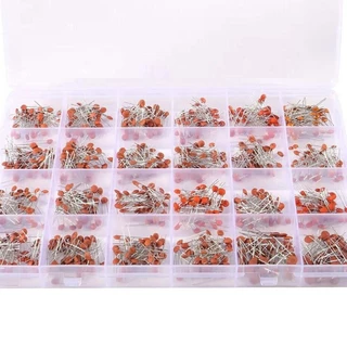960PCS 24 Capacitor Cerâmico De Valor 2PF-100NF Kit De Sortimento Para Eletrônica