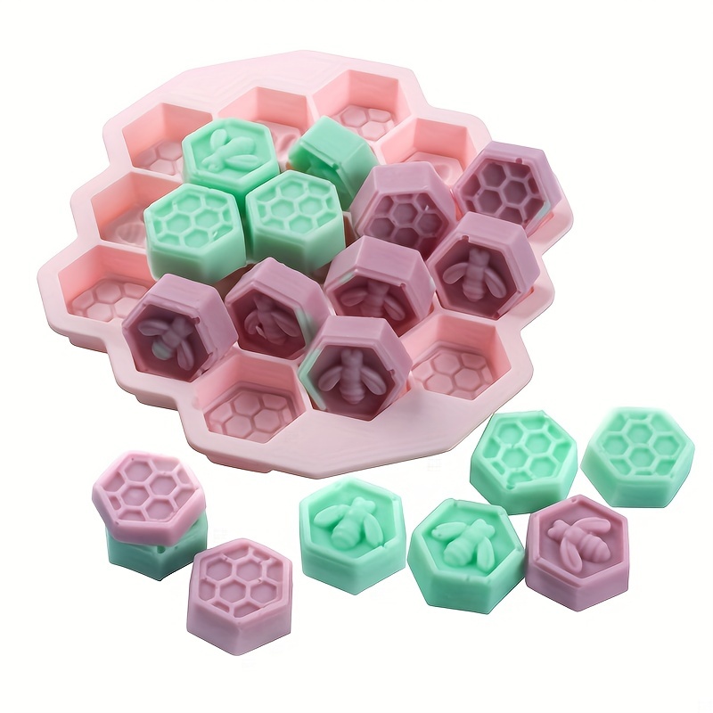 1pc De silicone Do Favo De Mel