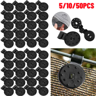 5/10/50PCS Grampo De Fixação Da Rede De Sombra Solar/Grampos Plástica