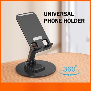 Suporte De Telefone De Mesa Universal Dobrável Ajustável De 360 Graus