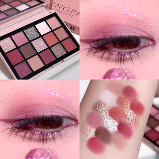 15 Paleta de Sombra Colorida Sombra de Cimento Rosa Rosa Paleta de Cimento Retro Terra Sombra Colorida