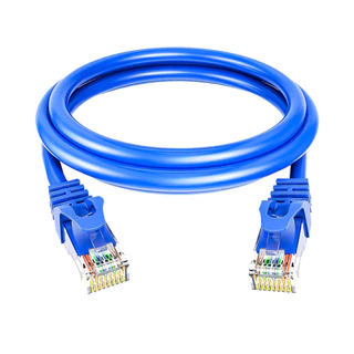Cabo Ethernet Banhado A Ouro 30M RJ45 Cat6 De Internet LAN Externo