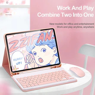 Capa De Suporte Removível Para iPad 10a Protetora Com Teclado , 11in/Air4/Air5 10.9/10.2/10.5/12.9inch