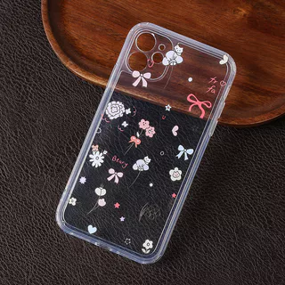 Capa Macia Transparente E Para iPhone 15 14 13 12 11 Pro Max SE 2020 X XR XS ip 8 7 Plus Caixa N572Q