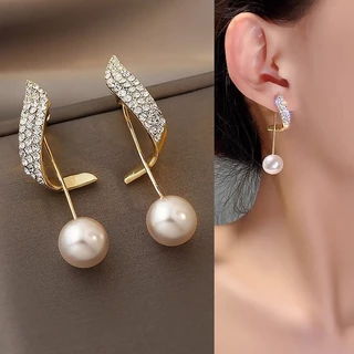 S925 Prata Borboleta Arco Balançar Brincos Para Mulheres Na Moda Minimalista Elegante Festa Jóias