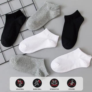 12 Pares De Meias Unissex Primavera/Verão Ao Ar Livre Casuais Invisíveis Para Barco